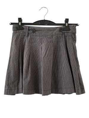 Дамска пола с джобчета, копчета и цип L.O.G.G. XS