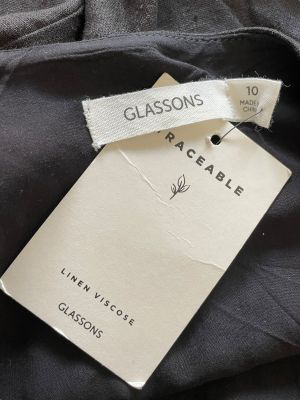 Дамска пола с цип и цепка GLASSONS M
