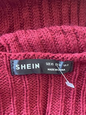 Плетена дамска рокля SHEIN XS