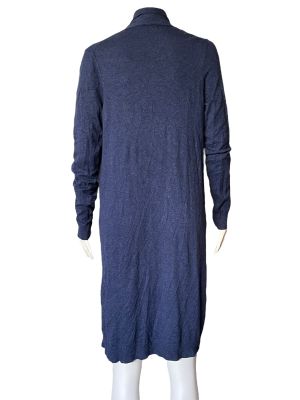 Дълга плетена дамска жилетка OODJI M