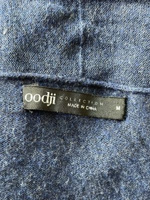 Дълга плетена дамска жилетка OODJI M