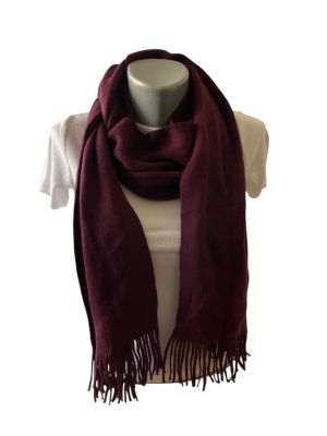 Плетен шал с ресни H&M ONE SIZE