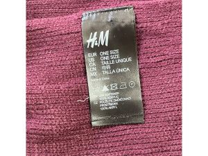 Плетен шал с ресни H&M ONE SIZE