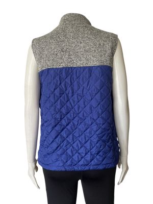 Дамски елек с джобчета и цип JANE ASHLEY XL