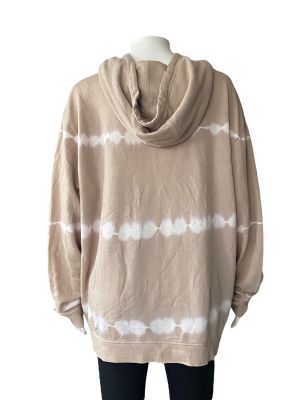 Дамски суичър с качулка и джобче MONO B 2XL