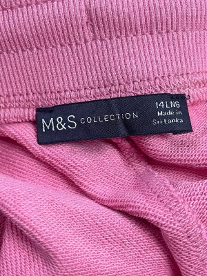 Дамско спортно долнище с джобчета и връзки M&S M