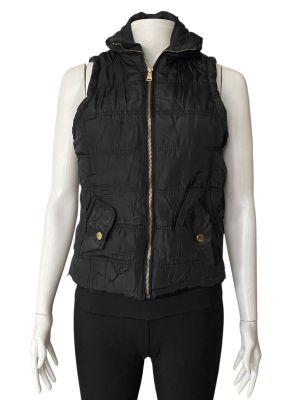 Дамско елече с джобчета, копчета и ципове CHARLOTTE RUSSE S