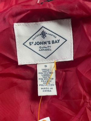 Дамско елече с джобчета, копчета и цип ST.JOHN'S BAY S