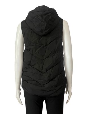 Момичешко елече с джобчета, качулка и цип (7-16год.) ANKO L