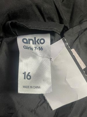 Момичешко елече с джобчета, качулка и цип (7-16год.) ANKO L