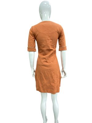 Дамска рокля с джоб и копчета 4FUNKY FLAVOURS M