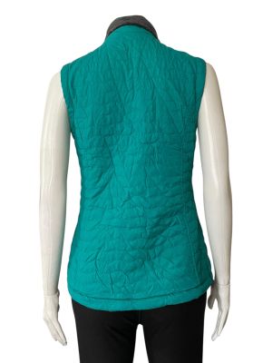 Дамско елече с две лица, с джобове и цип FREE COUNTRY S