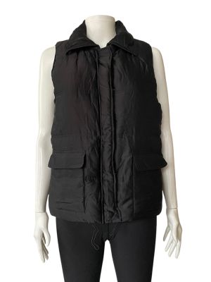 Дамско елече с джобове, копчета и цип  JONES WEAR STUDIO M