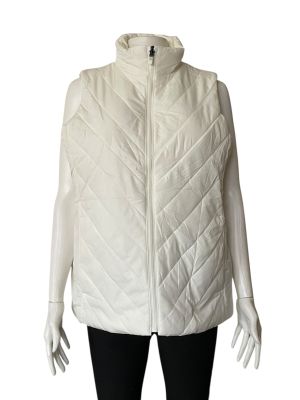 Дамско елече с джобове и цип LANDS' END M