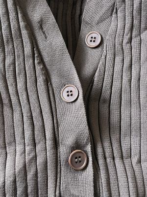 Дълга дамска рокля с копчета XS