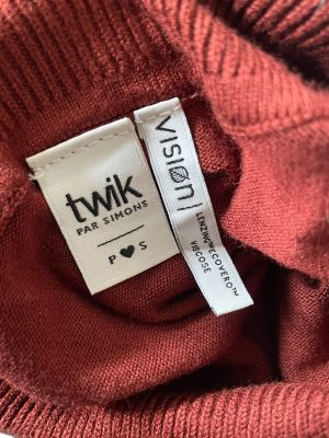 Плетена дамска рокля с поло яка VISION PS