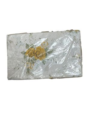 Памучен чаршаф без ластик на цветя GLORY BOX 