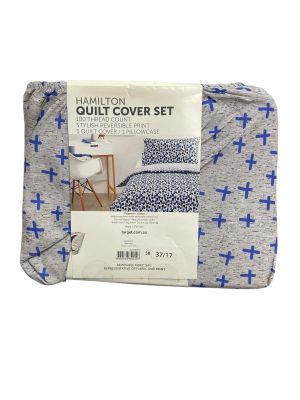 Комплект чаршаф за юрган и калъфка TARGET