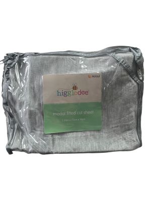 Чаршаф с ластик за бебешка кошара HIGGLEDEE