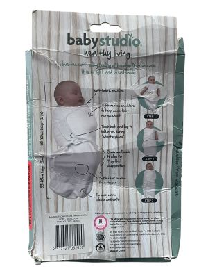 Бебешка пелена за повиване BABY STUDIO (0-3 месеца)