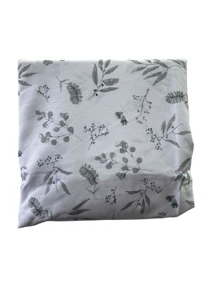 Памучен чаршаф с ластик за кошара на цветя ANKO