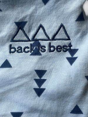 Памучна бебешка пелена за повиване HALO