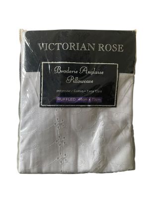 Бродирана къдрава калъфка за възглавница WOOLWORTHS