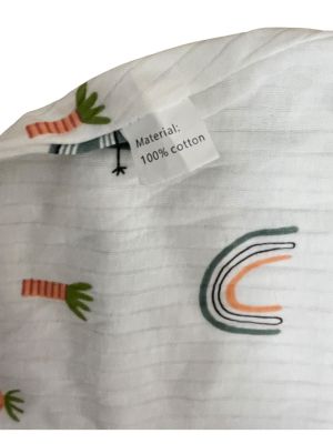 Памучна бебешка пелена за повиване