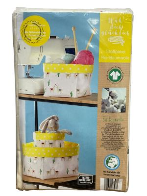 Комплект за зашиване на памучни платнени кошници (2бр.) OEKO-TEX