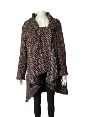 Дамско палто тип пончо XL