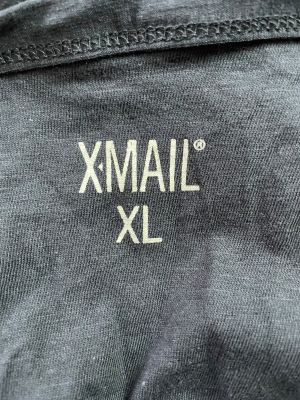 Памучна мъжка тениска с копчета XMAIL XL